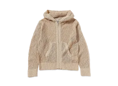 BEAMS FUTURE ARCHIVE Net Knit Parker "Beige"