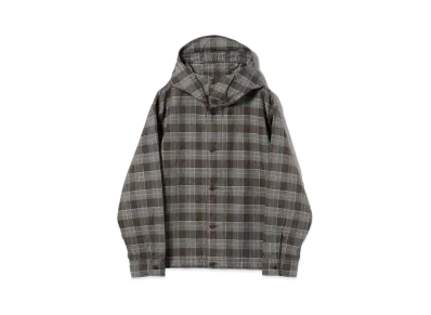 BEAMS FUTURE ARCHIVE Hoodded Shirt "Brown"