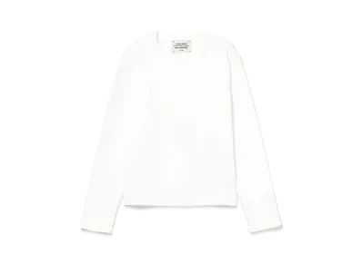 BEAMS FUTURE ARCHIVE Long Sleeve Tee "White"