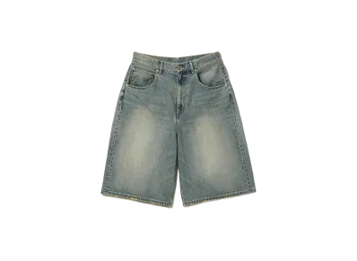 BEAMS FUTURE ARCHIVE Buggy Denim Shorts "Blue"