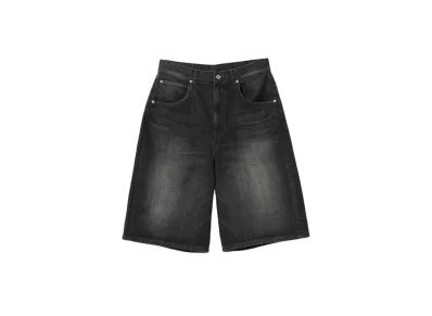 BEAMS FUTURE ARCHIVE Buggy Denim Shorts "Black"