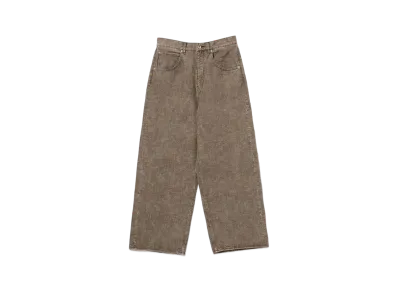 BEAMS FUTURE ARCHIVE Buggy Slub Denim "Brown"