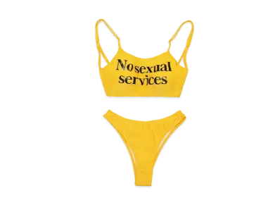 FR2 No Sexual Services Bikini "Yellow"