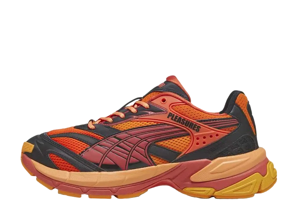 プレジャーズ × プーマ ベロファシス レイヤーズ "カイエンヌペッパー/アストロレッド"