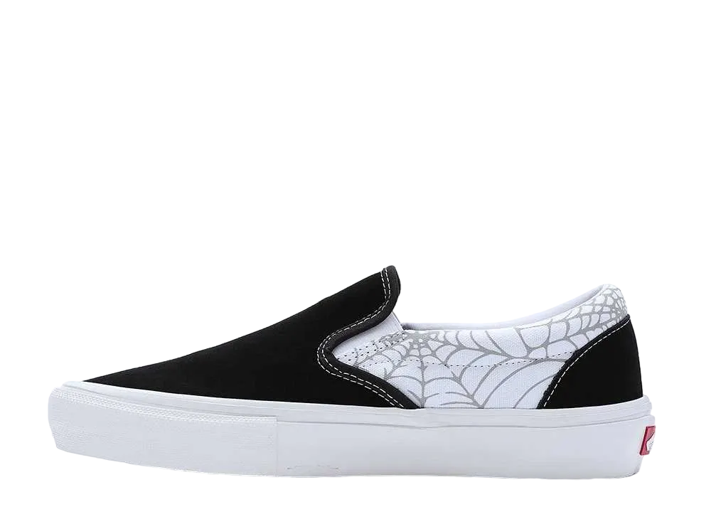 Vans Skate Slip-On "Black/White/Red"