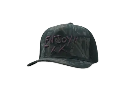 beauty:beast GRAFFITI CAMO CAP "G.BLACK"
