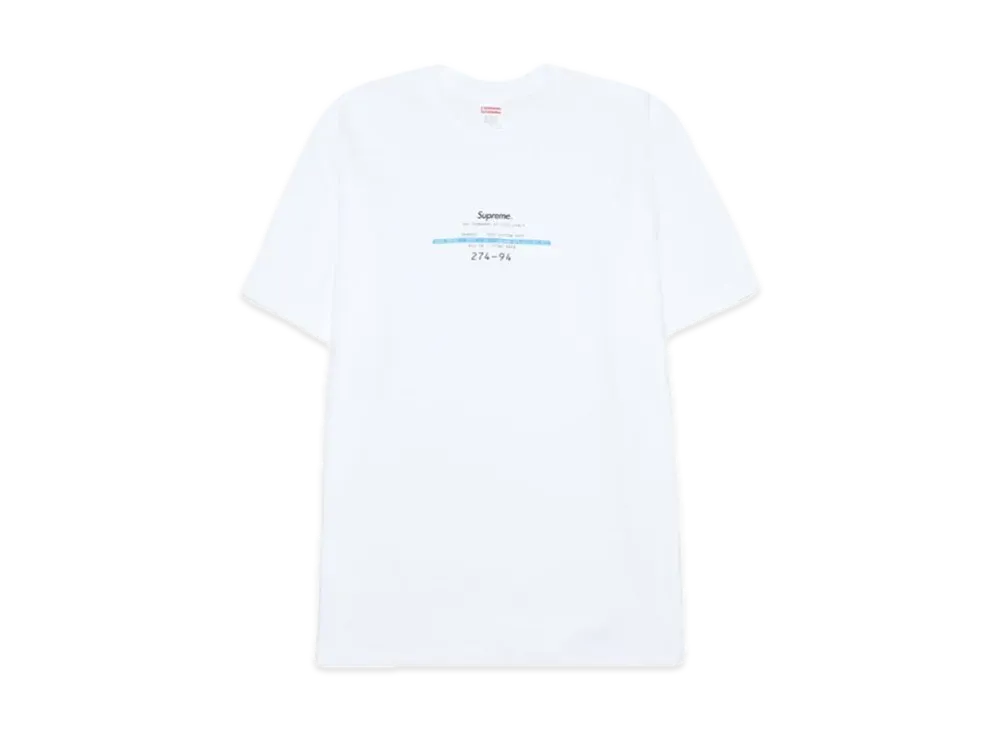 Supreme Standard Tee "White"