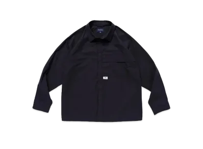 DESCENDANT Gather Weather LS Shirt "Navy"