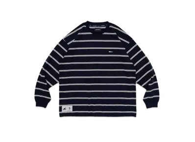 DESCENDANT Horizontal Stripe LS "Navy"