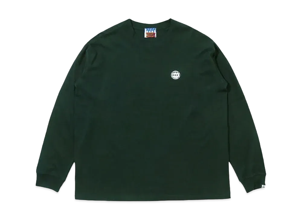 CITY COUNTRY CITY ECOTTON L/S T-SHIRT SMALL CCC & SOUND CITY COUNTRY CITY "GREEN"