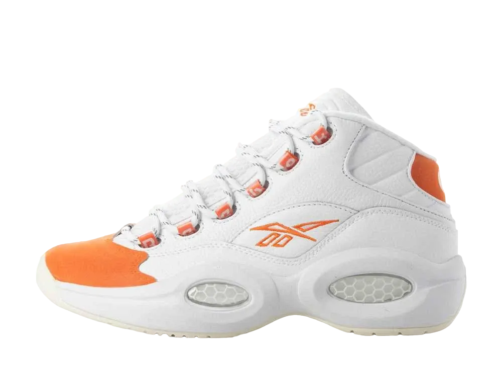 Reebok Question Mid "WHT/SMAORA"