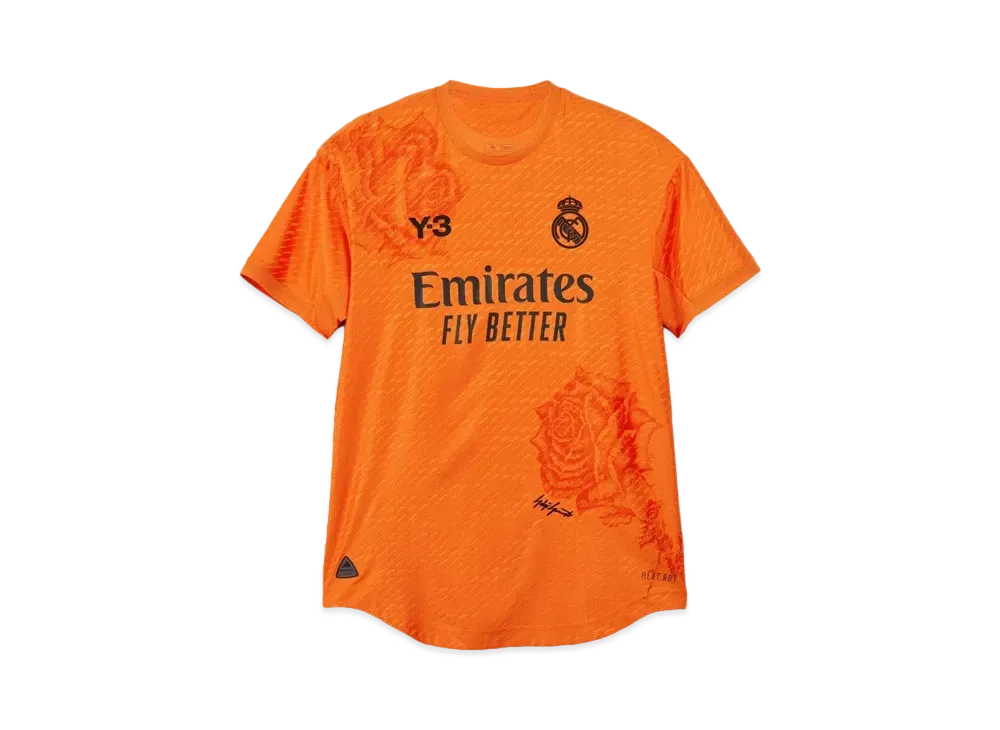 Y-3 Real Madrid 23/24 4TH Authentic Uniform "Orange"