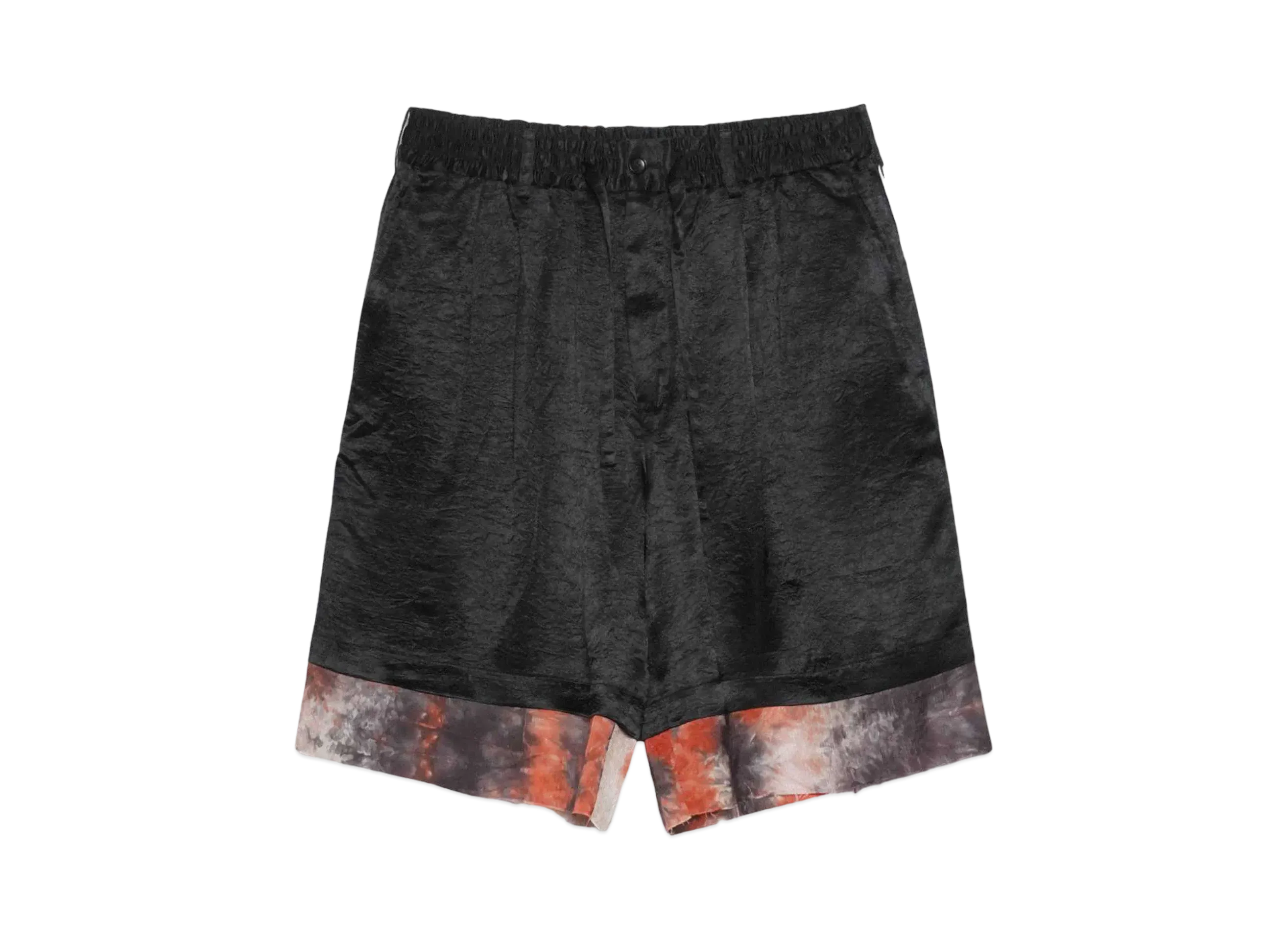 MAHITO MOTOYOSHI Cupra chusen docking half pants "BlackxRed"