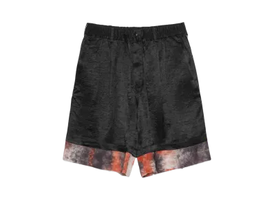 MAHITO MOTOYOSHI Cupra chusen docking half pants "BlackxRed"