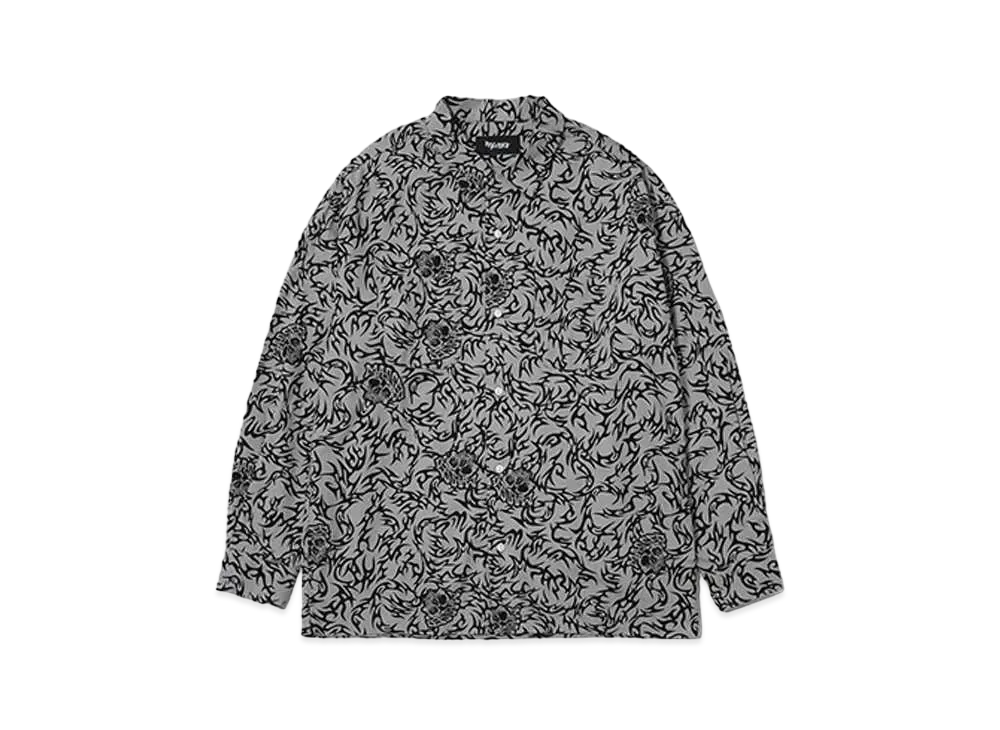 MASSES SHIRT SKULL "GRAY"