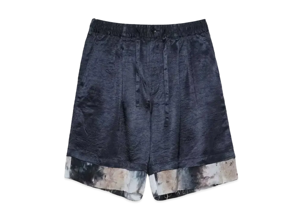 MAHITO MOTOYOSHI Cupra chusen docking half pants "Navyxblue"