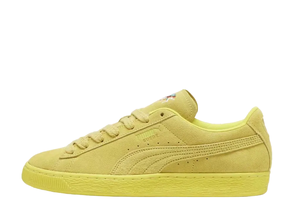 プーマ スウェード ラブ マラソン "コートイエロー"