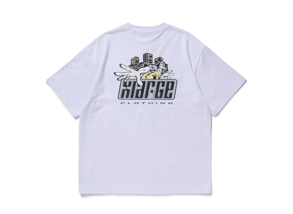 XLARGE NIGHTLIFE STREET S/S TEE "WHITE"