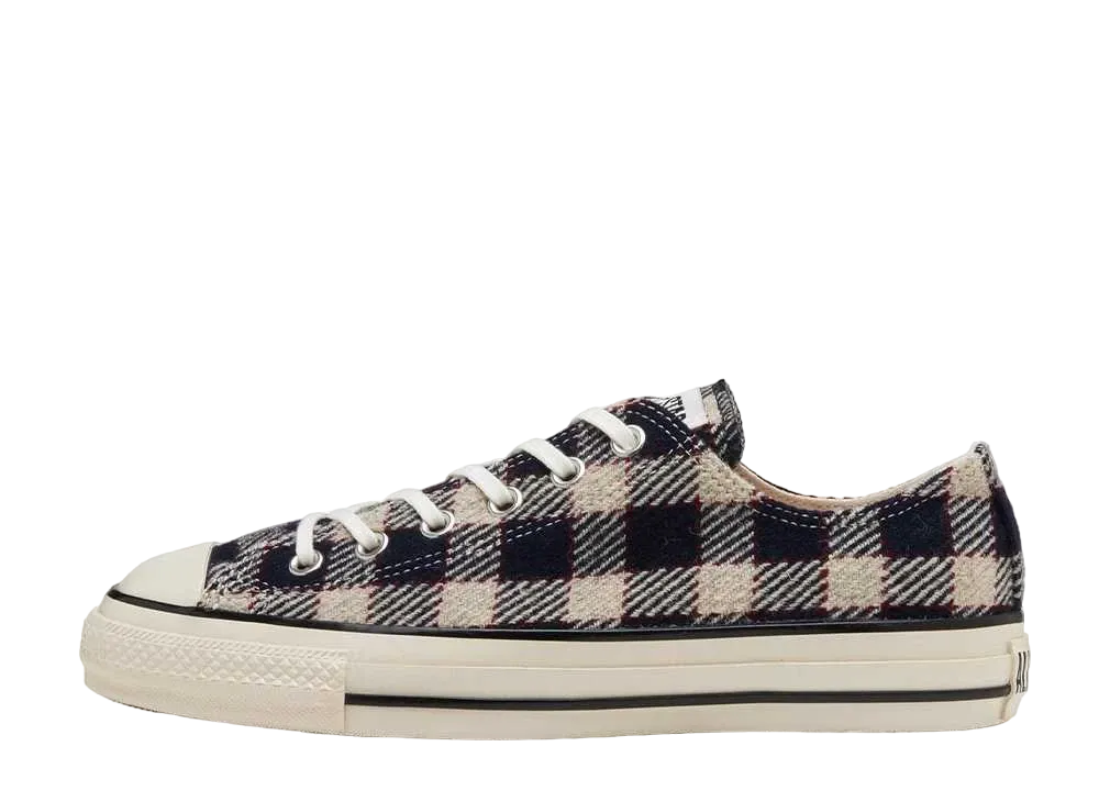 Converse All Star US Wool Plaid OX "Gray/Navy/Red"