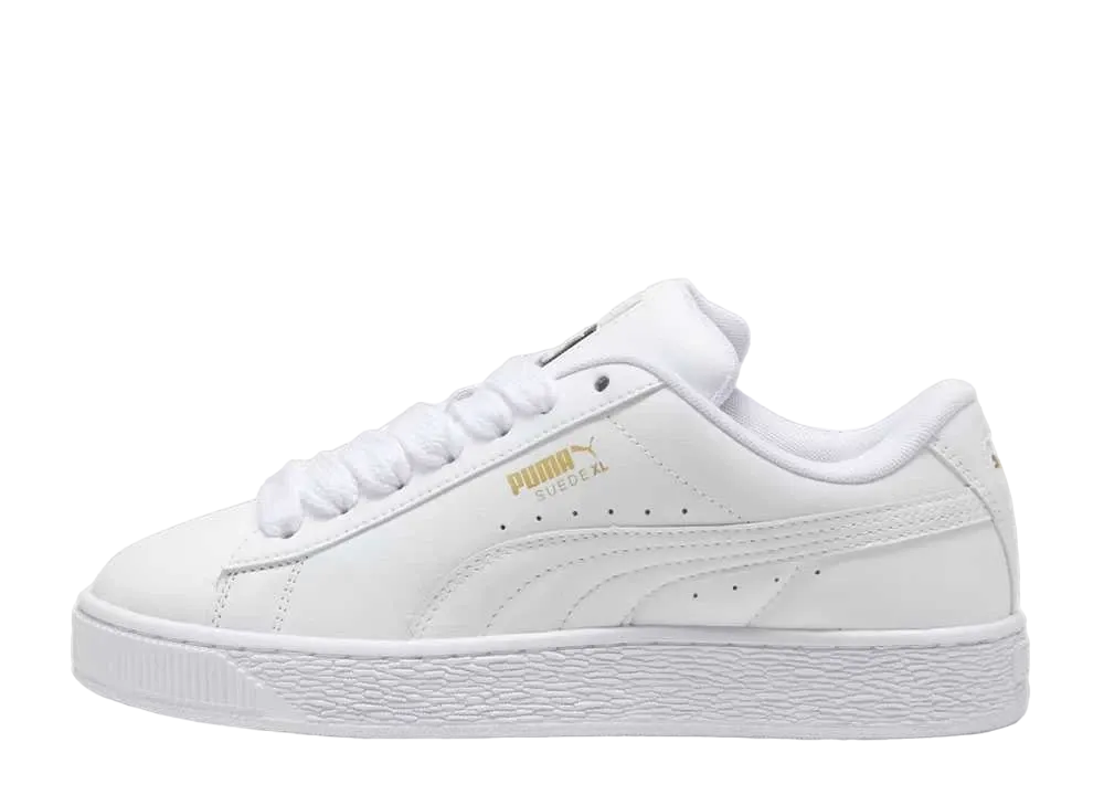 プーマ スウェード XL レザー "プーマホワイト/ヴェイパーグレー"