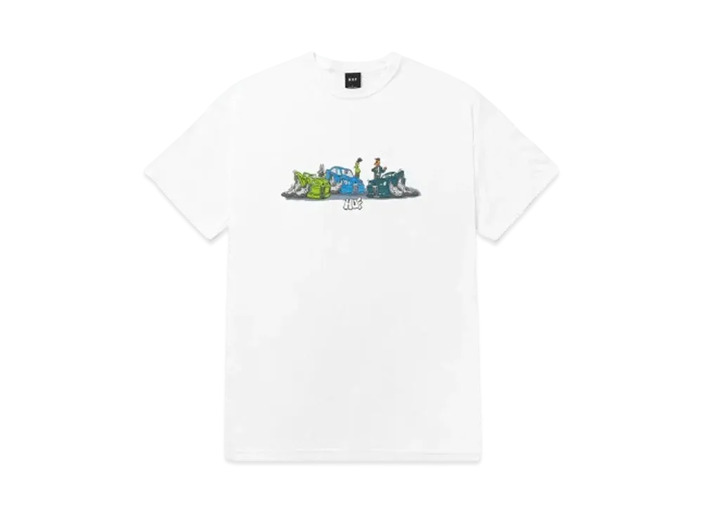 HUF Car Show Tee "White"