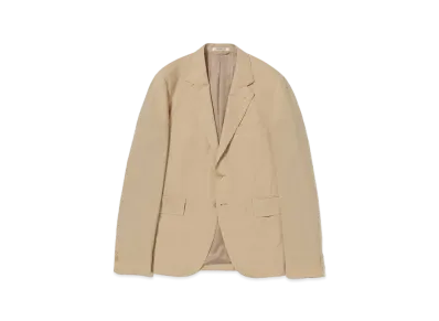 AURALEE Super Fine Tropical Wool Jacket "Top Beige"