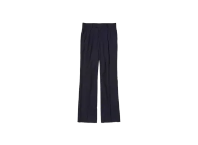 AURALEE Super Fine Tropical Wool Slacks "Dark Navy"