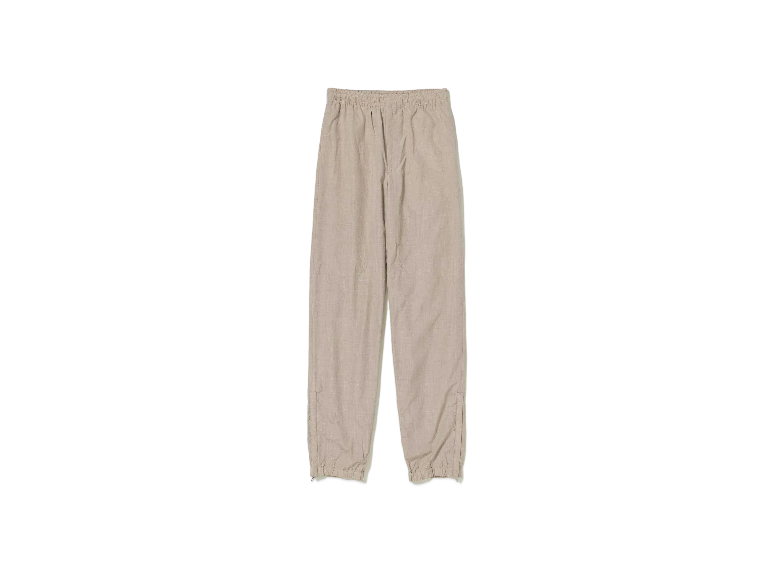 AURALEE High Count Wool Poplin Pants "Top Beige"