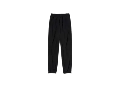 AURALEE High Count Wool Poplin Pants "Black"