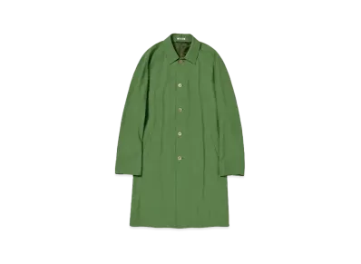 AURALEE Hard Twist Wool Twill Soutien Collar Coat "Olive"