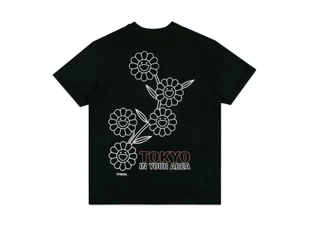 Takashi Murakami x BLACKPINK In Your Area Exclusive TOKYO T-Shirt "Black"
