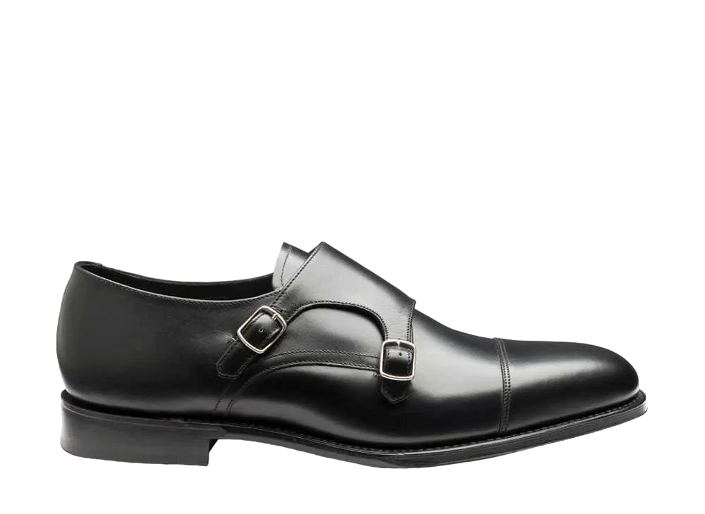 Loake Cannon F Fit "Black" Leather Sole