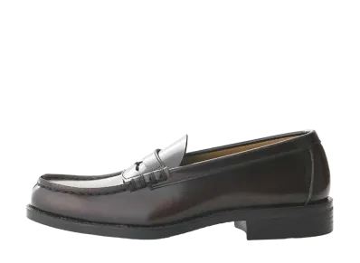 HARUTA Coin Loafers Artificial Leather "Jamaica" #6550