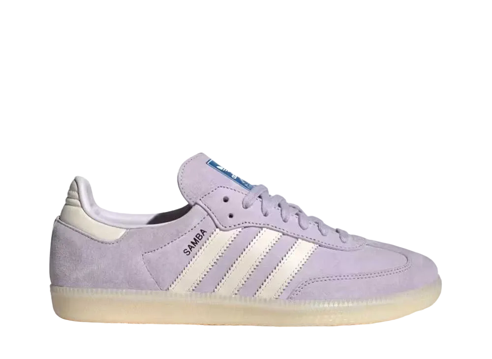 adidas Women's Samba OG "Silver Dawn/Chalk White/Off White"