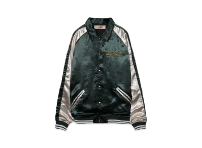 Flowers of Life F.O.L rayon Jacket "Green"