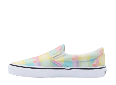 Vans Classic Slip-On "Pastel Picnic Mixed Plaid"