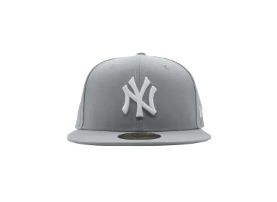 NEW ERA 59FIFTY New York Yankees Gray x White "GRAY"
