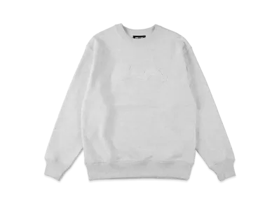 WIND AND SEA Heptagon Logo Crewneck Sweatshirt "Ash"