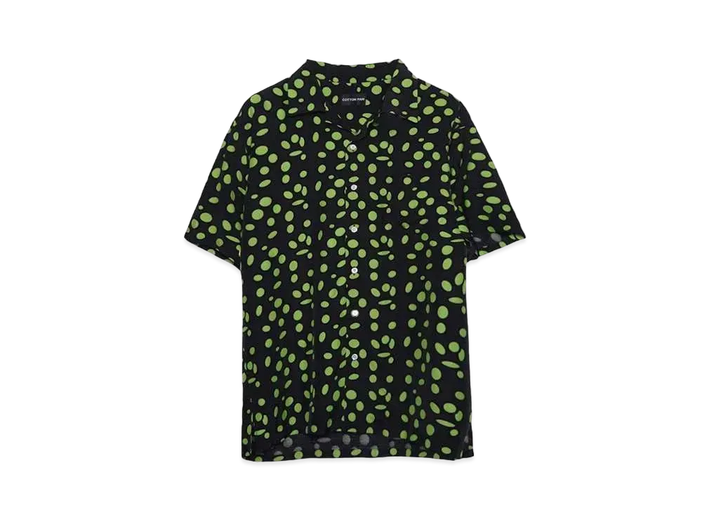 COTTON PAN Chank S/S:ISHI "BLACK"
