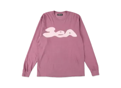 WIND AND SEA Heptagon Logo L/S Tee "Purple"