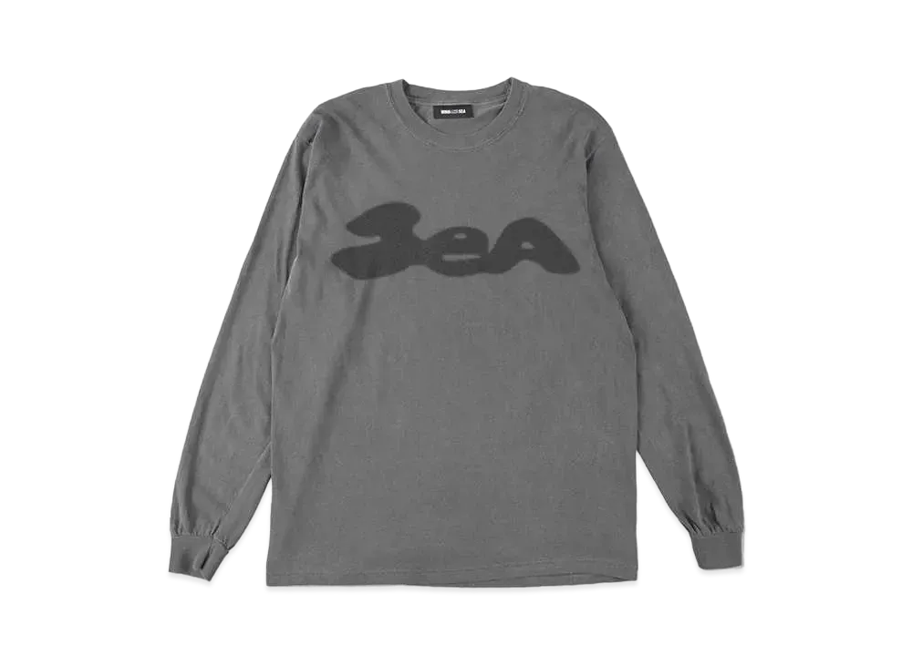 WIND AND SEA Heptagon Logo L/S Tee "Chacoal"