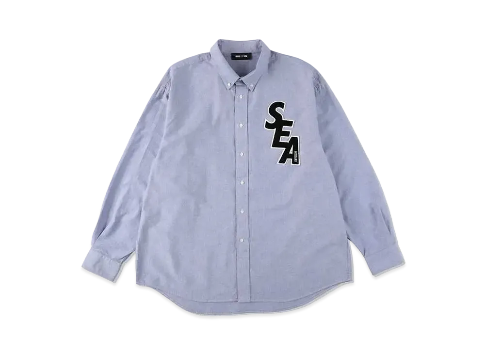 WIND AND SEA Sea Patch Shirt "Sax"