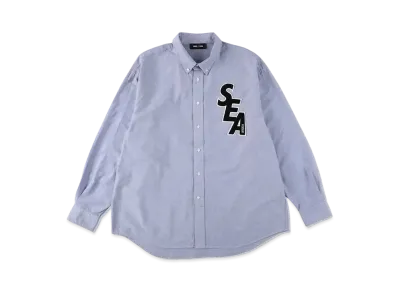 WIND AND SEA Sea Patch Shirt "Sax"