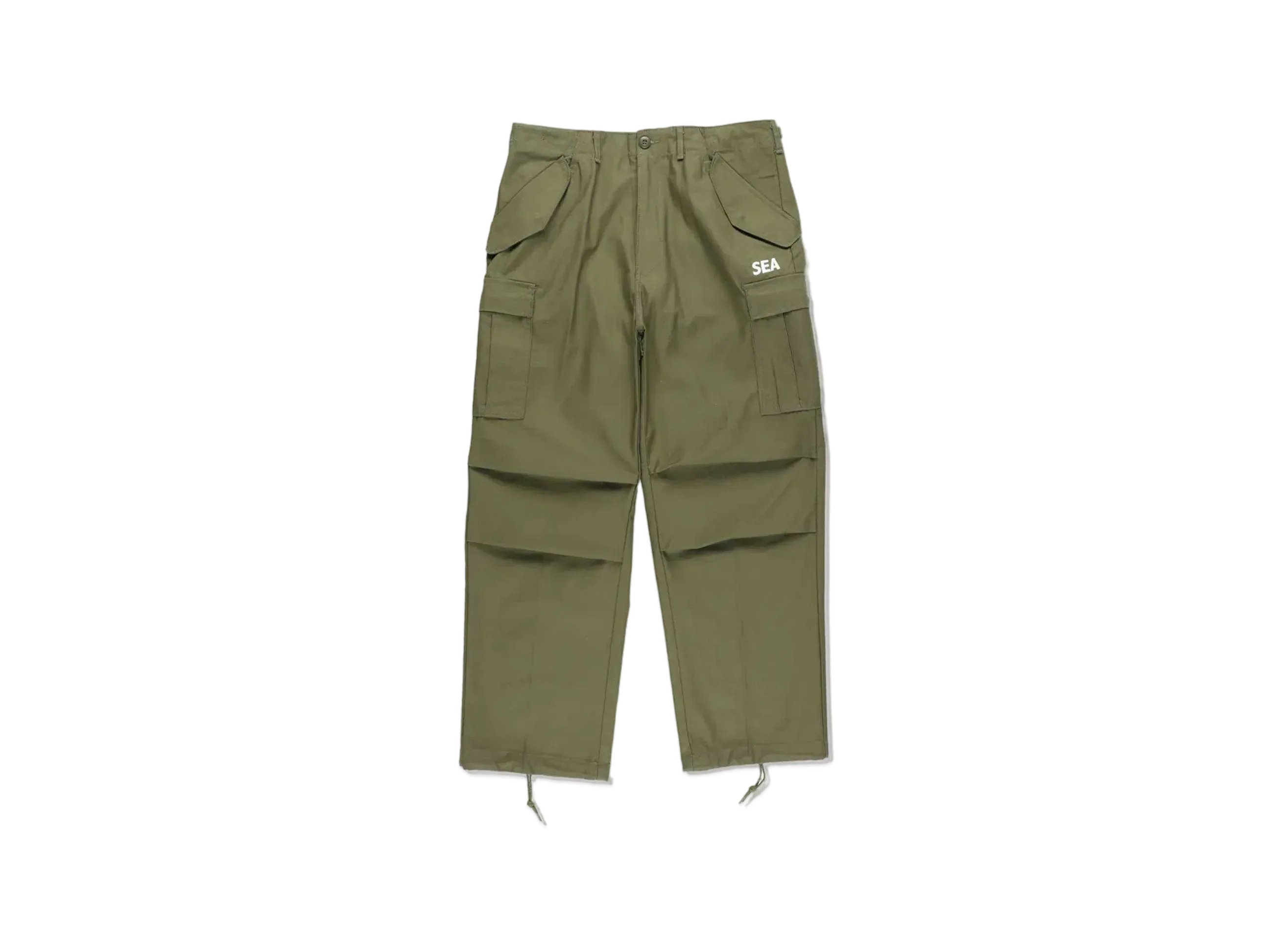 WIND AND SEA カーゴショートパンツ オリーブグリーン WIND AND SEA オリーブショートパンツ WIND AND SEA Lショートパンツ