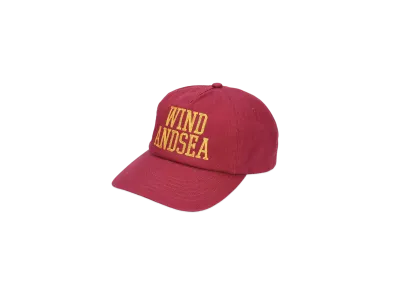 WIND AND SEA Chain Stitch Cap "Wine"