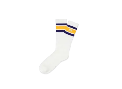 WIND AND SEA Sea Line Sox "Purple Yellow"