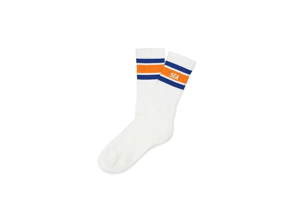 WIND AND SEA Sea Line Sox "Blue Orange"