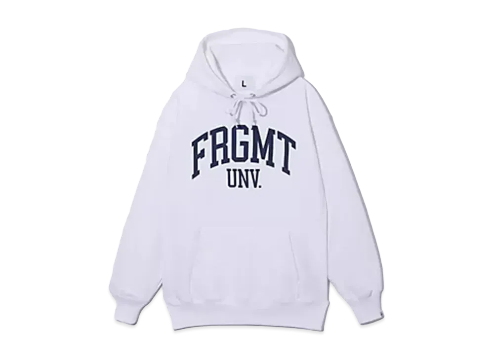 FRAGMENT UNIVERSITY FRGMT UNV Sweat Hoodie E "White"