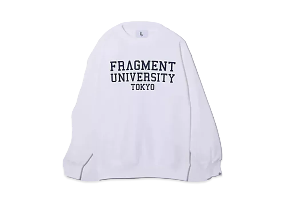FRAGMENT UNIVERSITY FRGMT UNV C/N Sweat F "White"