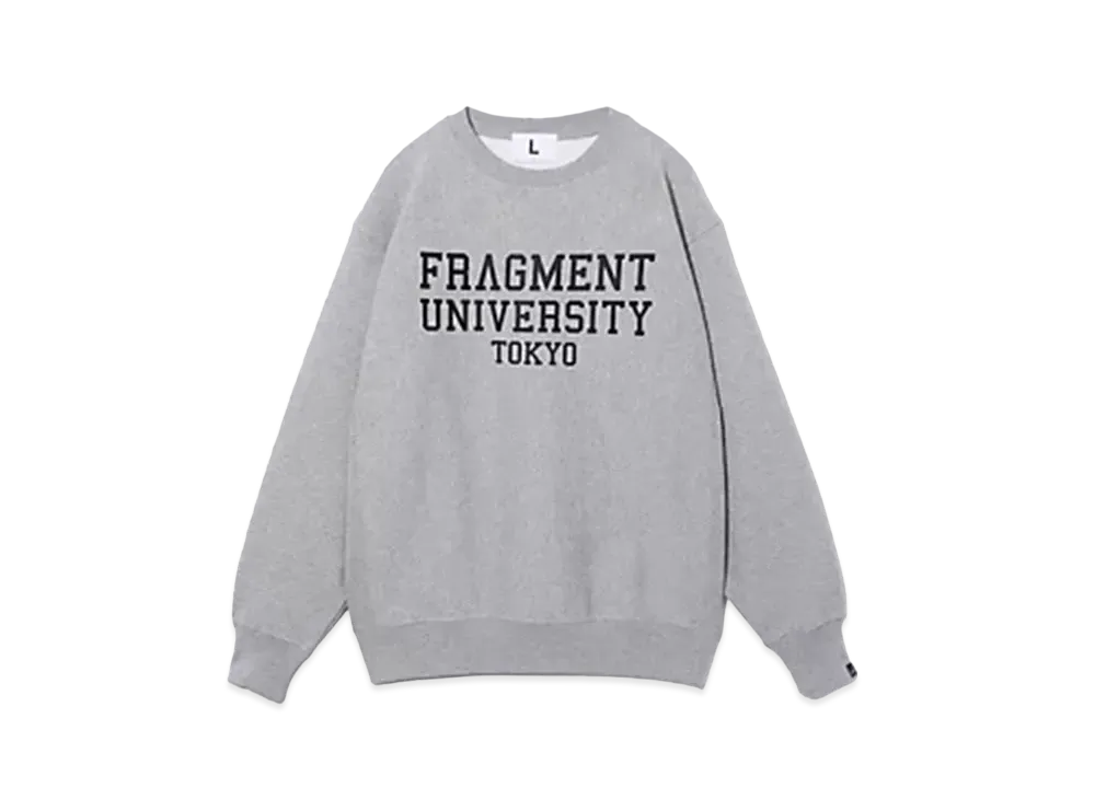 FRAGMENT UNIVERSITY FRGMT UNV C/N Sweat F "Gray"